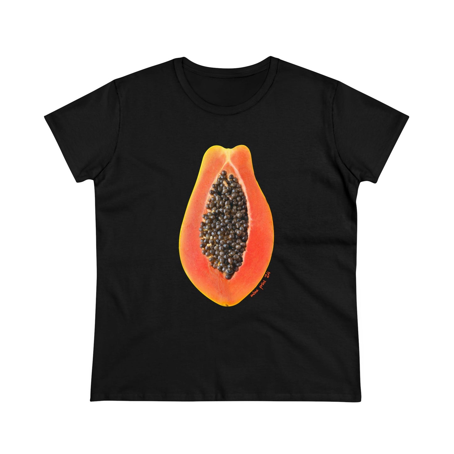 'Papaya' tee